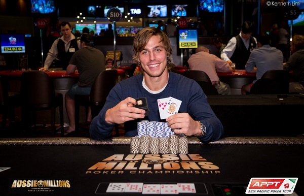 Aussie Millions 2015, episode 2: Who is this young man?