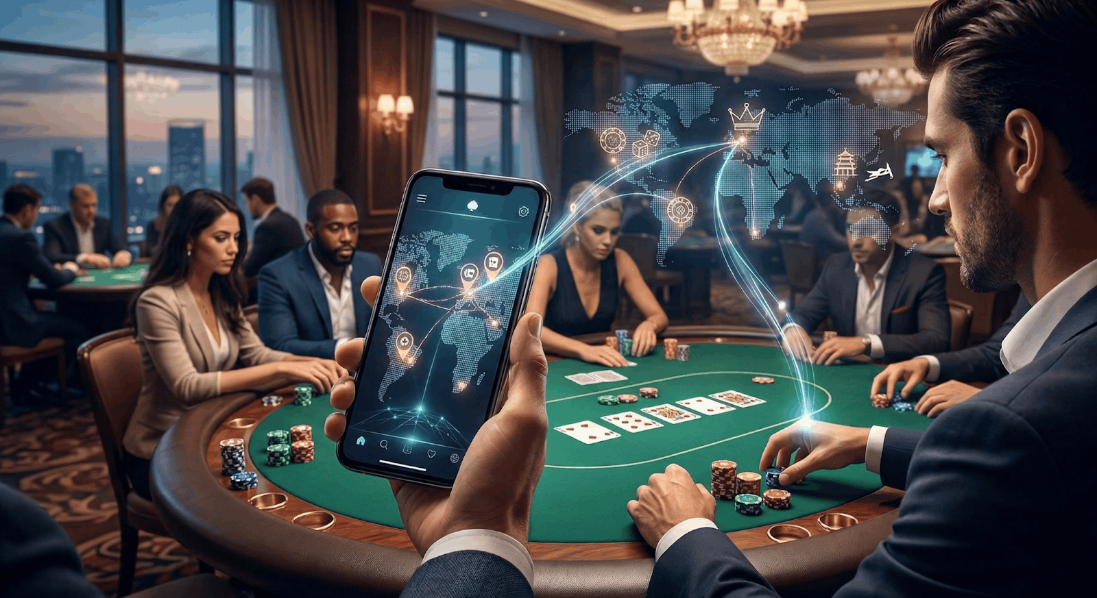 Finding Global Offline Poker Games via Digital Directories