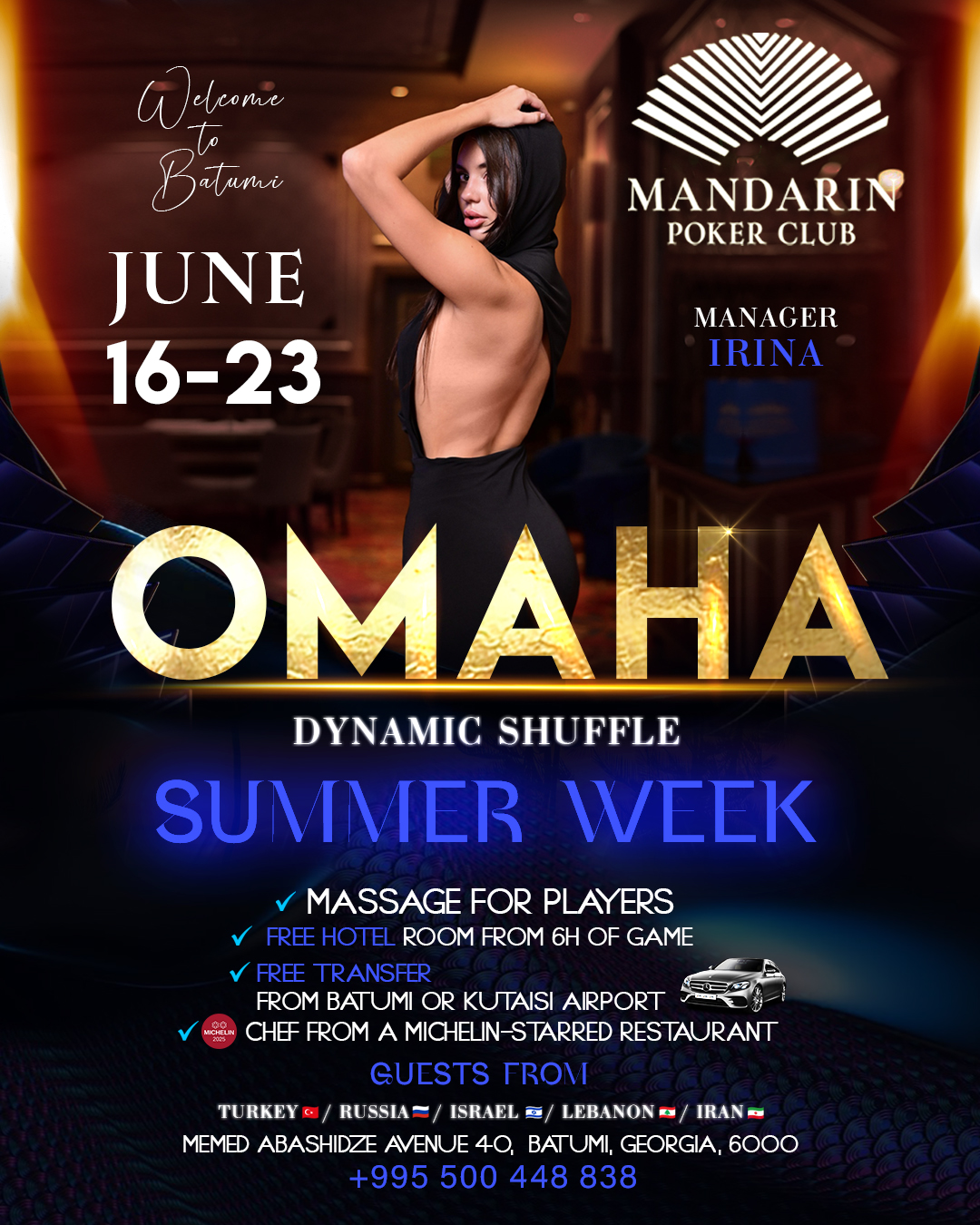 Batumi Omaha Summer Week | Batumi, Mandarin, 16 - 23 JUNE 2025
