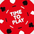 TIME TO PLAY | Sport Poker Club logo