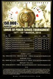 Lords of Poker Series Tournament, 150.000 ₺ GTD